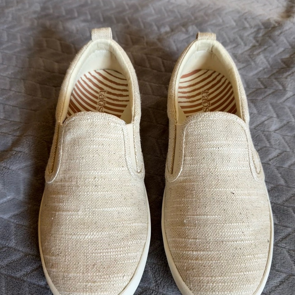 Taos Footwear Natural Hemp Dandy Shoes - Picture 2 of 6